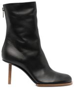 Jacquemus bottines Les Bottines Rond Carré 80 mm - Noir