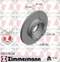Remschijf COAT Z 250570120