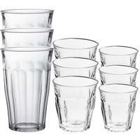 Drinkglazen/waterglazen 18x stuks transparant 200/310/500 ml - thumbnail