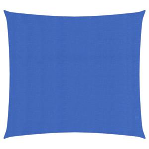 Zonnezeil 160 g/m vierkant 4,5x4,5 m HDPE blauw