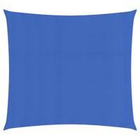 Zonnezeil 160 g/m vierkant 4,5x4,5 m HDPE blauw - thumbnail