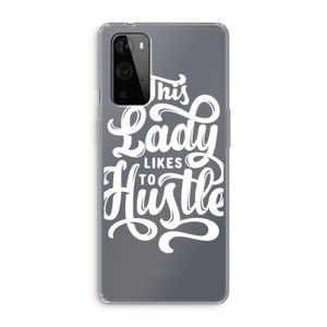 Hustle Lady: OnePlus 9 Pro Transparant Hoesje