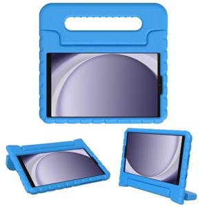 Accezz Kidsproof Backcover met handvat Samsung Galaxy Tab A9 Tablethoesje Blauw