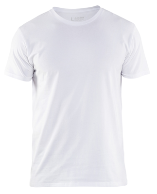 Blåkläder T-Shirt slim fit 35331029 | Wit | Maat 4XL - 7330509601648