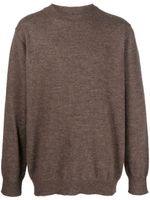 Maison Margiela pull à col rond - Marron