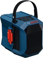 Bosch Blauw GPB 18V-1 C Accu-speaker | Incl. Draaggreep en Accudeksel | Zonder Accu en Lader - 06014A7001