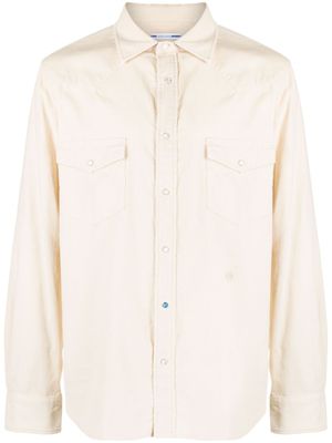 Jacob Cohën chemise en coton à logo brodé - Tons neutres