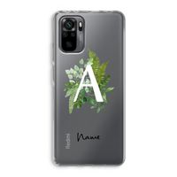 Green Brush: Xiaomi Redmi Note 10 Pro Transparant Hoesje
