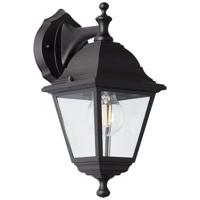 Discendente applique esterno brillante Nissie Noir E27 1x60W