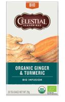 Celestial Season Organic ginger & turmeric bio Celestial Season Organic ginger & turmeric bio