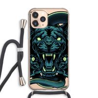 Cougar and Vipers: iPhone 11 Pro Max Transparant Hoesje met koord