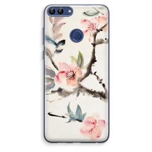 Japanse bloemen: Huawei P Smart (2018) Transparant Hoesje