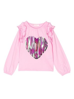 Billieblush Shirt met ruches - Roze