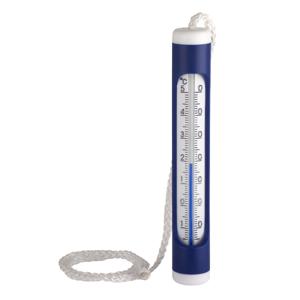Zwembad / vijverthermometer - blauw - kunststof - analoog