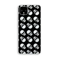 Musketon Skulls: Pixel 4 XL Transparant Hoesje