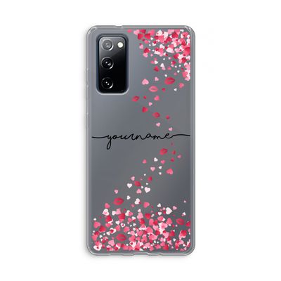 Hartjes en kusjes: Samsung Galaxy S20 FE / S20 FE 5G Transparant Hoesje