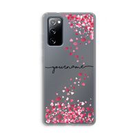 Hartjes en kusjes: Samsung Galaxy S20 FE / S20 FE 5G Transparant Hoesje