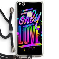 Only Love: Huawei Ascend P10 Lite Transparant Hoesje met koord