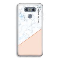 Marmer in stijl: LG G6 Transparant Hoesje