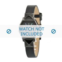 Diesel horlogeband DZ5300 Leder Zwart 10mm