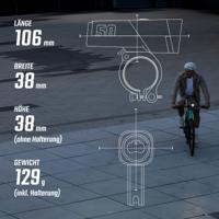 SIGMA SPORT "aura 50" koplamp sigma battery light aura