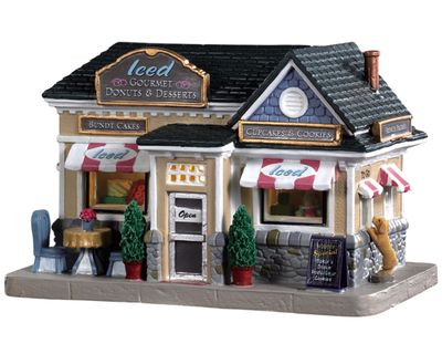 Kersthuisje Iced desserts LED LEMAX - Lemax Kersthuisje Iced desserts LED LEMAX - Lemax