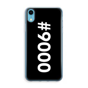 #9000: iPhone XR Transparant Hoesje