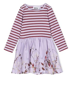 Molo robe à imprimés multiples - Violet