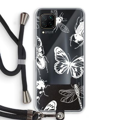Tiny Bugs: Huawei P40 Lite Transparant Hoesje met koord