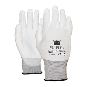 Werkhandschoenen Nylon Wit maat 10 Easy Grip