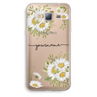 Daisies: Samsung Galaxy J3 (2016) Transparant Hoesje