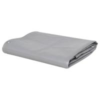 VidaXL Dekzeil 650 g/m² 2x3 m grijs