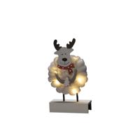 Konstsmide Wood/Cotton Moose Lichtdecoratie figuur 6 gloeilamp(en) LED 0,36 W - thumbnail