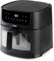 Domo heteluchtfriteuse Deli-Fryer met kijkvenster, 8 l, zwart Domo heteluchtfriteuse Deli-Fryer met kijkvenster, 8 l, zwart