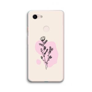 Roses are red: Google Pixel 3 XL Transparant Hoesje