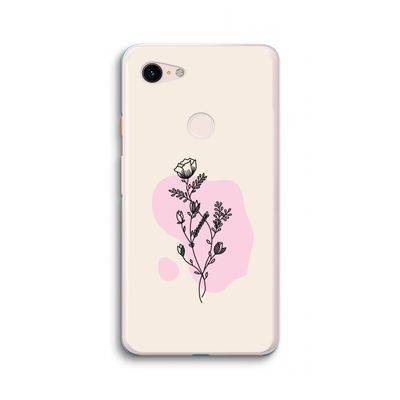 Roses are red: Google Pixel 3 XL Transparant Hoesje