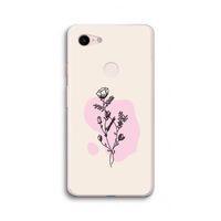 Roses are red: Google Pixel 3 XL Transparant Hoesje