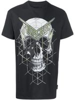 Philipp Plein t-shirt à détails strassés - Noir - thumbnail