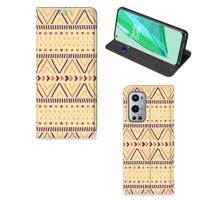 OnePlus 9 Pro | Hoesje met Magneet | Aztec Yellow OnePlus 9 Pro | Hoesje met Magneet | Aztec Yellow