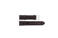Horlogeband Guess W1075G4 Leder Bruin 22mm