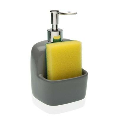 Zeepdispenser Keramisch Grijs