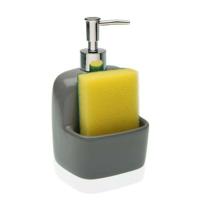 Zeepdispenser Keramisch Grijs