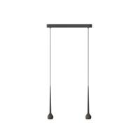 Grau Falling Sun Trace Two Hanglamp - Zwart