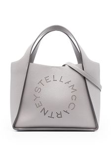 Stella McCartney sac à bandoulière à logo Stella - Gris