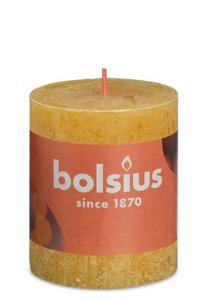 Bolsius Rustiko Shine kaars Cylinder Geel 1 stuk(s)