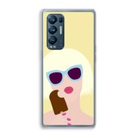 Ice cream: Oppo Find X3 Neo Transparant Hoesje
