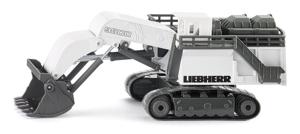 Siku Liebherr R9800 mijnbouw-graafmachine 1:87 metaal/kunststof wit functionele grijper