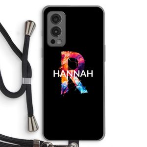Abstract Spectrum: OnePlus Nord 2 5G Transparant Hoesje met koord