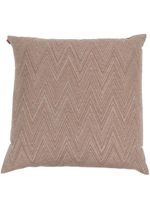 Missoni Home coussin Bridgetown 60 cm x 60 cm - Marron