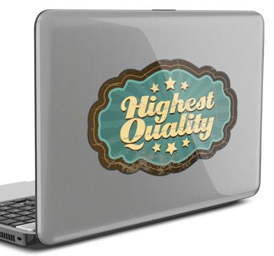 Tekst Sticker Highest Quality